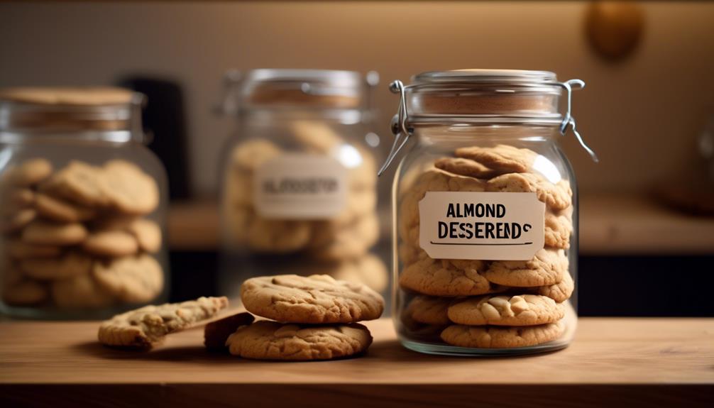 almond flour dessert storage