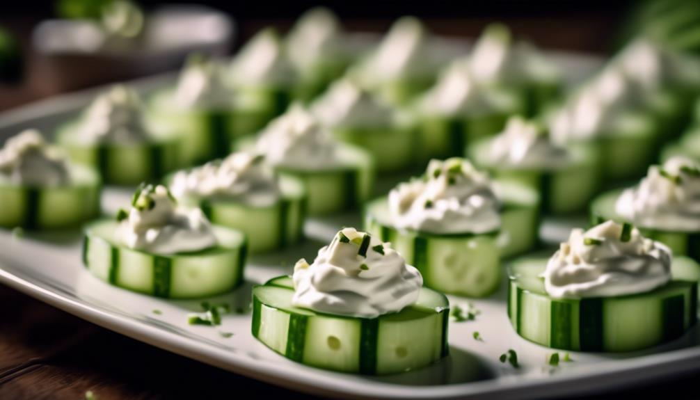 appetizing cucumber appetizer recipe