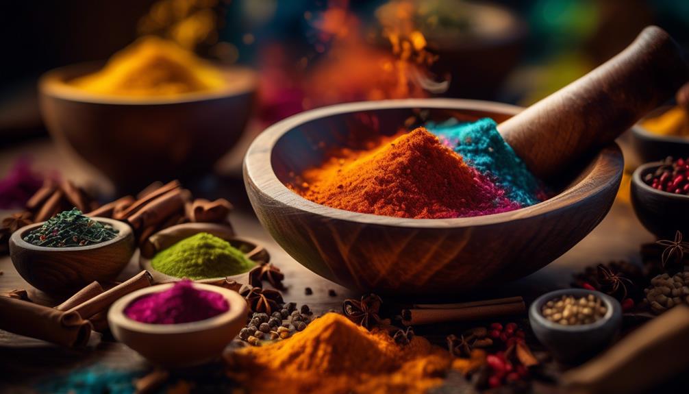 aromatic compounds in spices