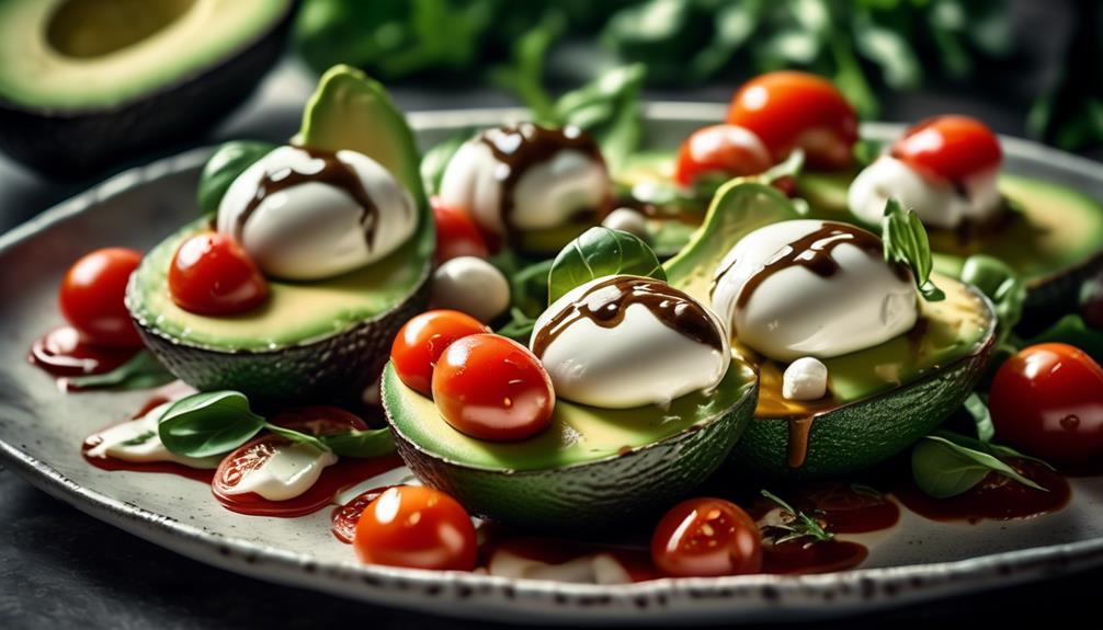 avocado and tomato salad