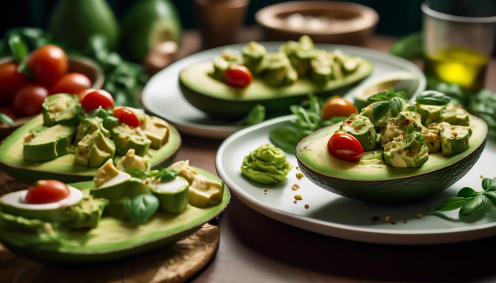 avocado centric vegetarian keto dinners