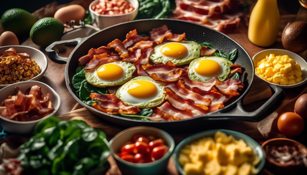 bacon filled keto breakfast recipes