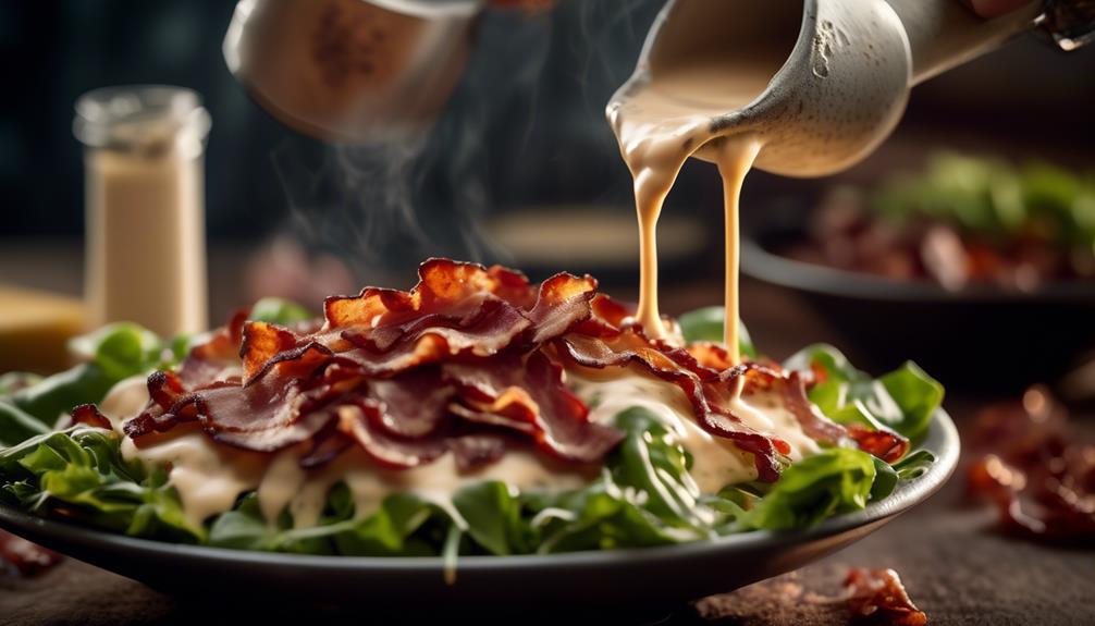 bacon with a smoky flavor