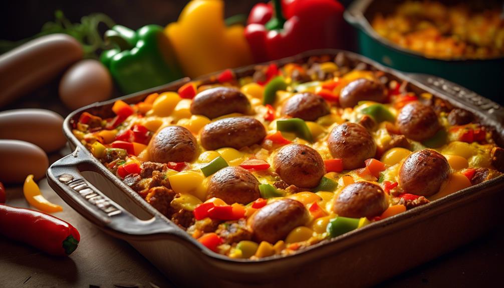 breakfast casserole with sausage