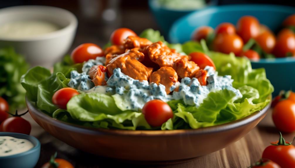 buffalo chicken salad delight