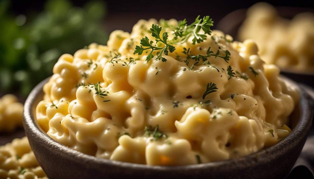 cauliflower based mac and cheese