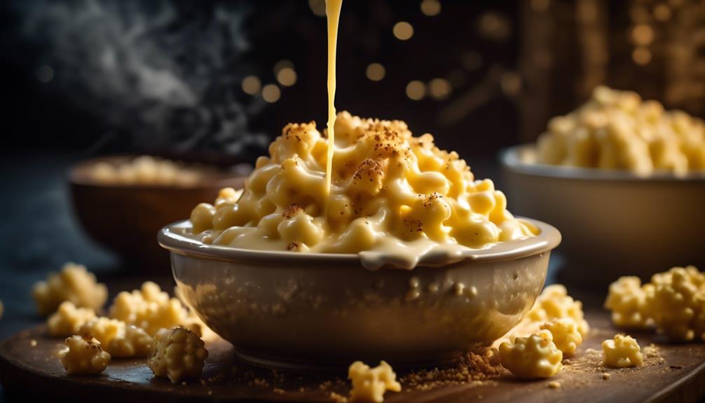 cauliflower based mac and cheese