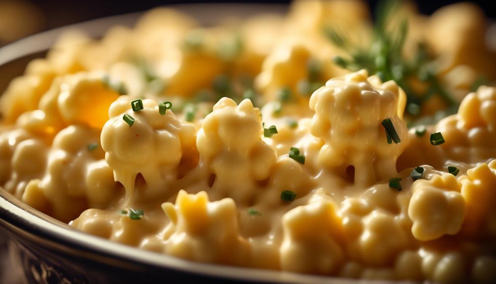 cauliflower based mac and cheese