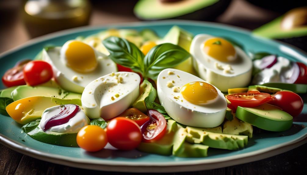 cheesy and creamy salad