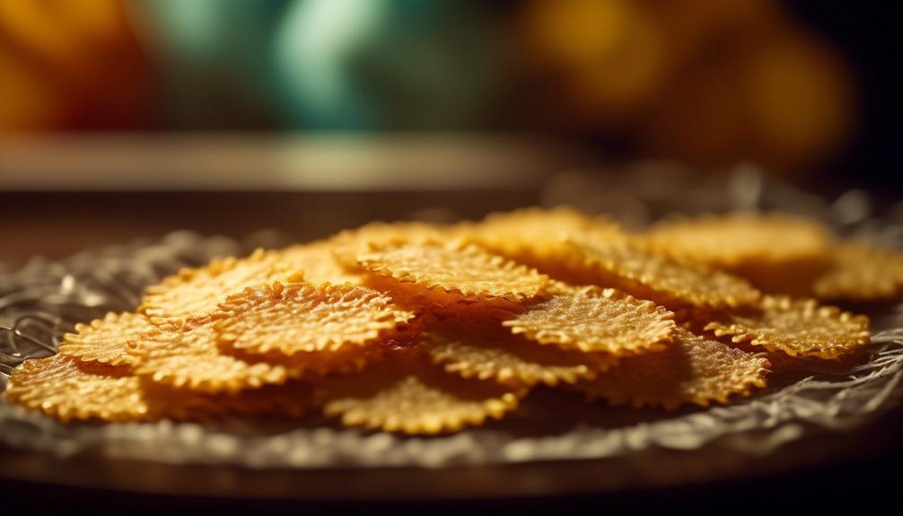 cheesy crispy parmesan delights