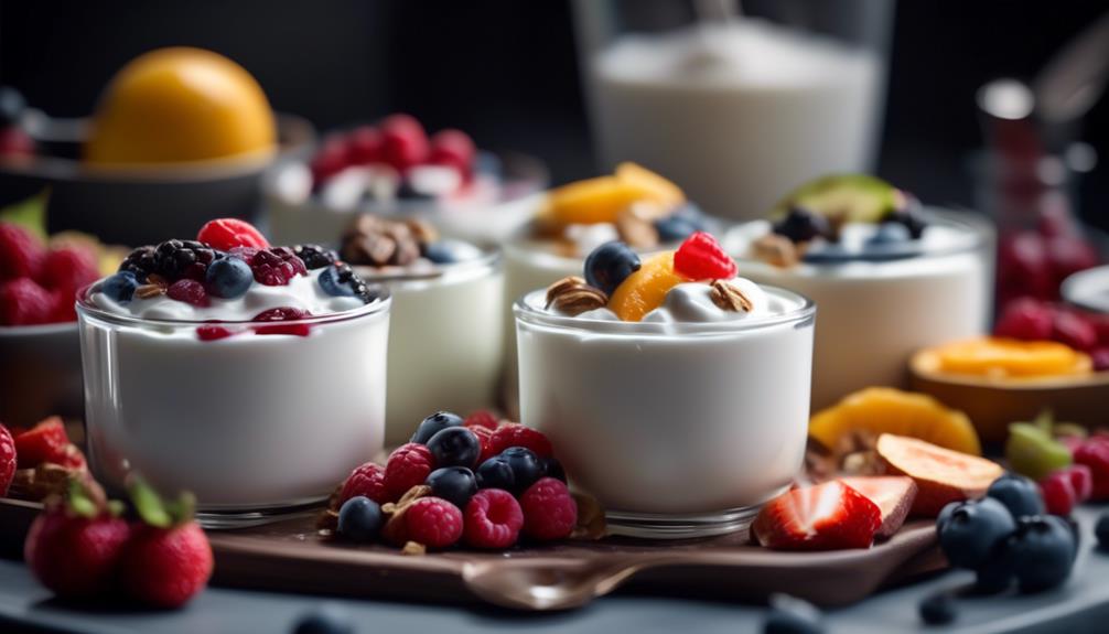 choosing low carb yogurt parfaits