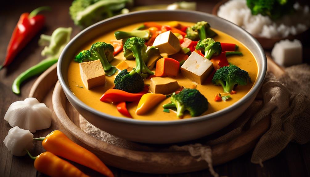 coconut curry with tofu