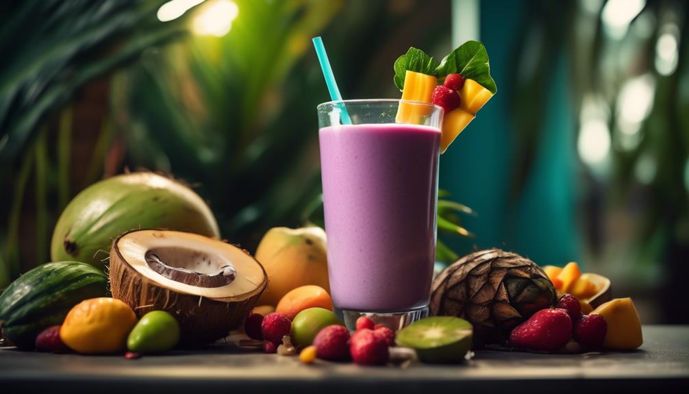 coconut milk keto smoothies