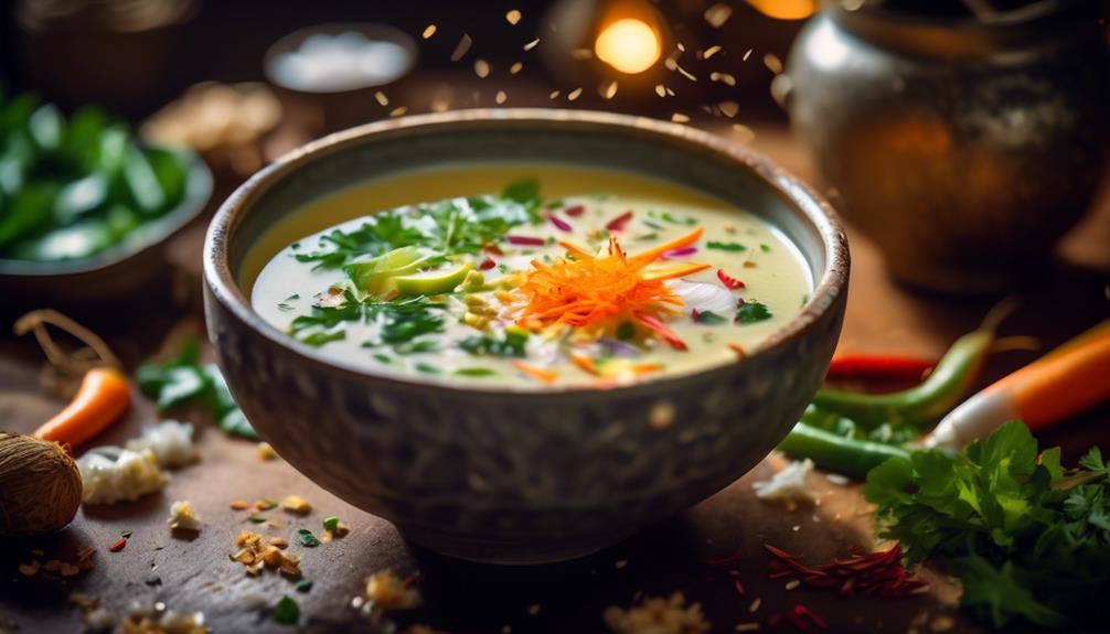 coconut soup for vegan keto