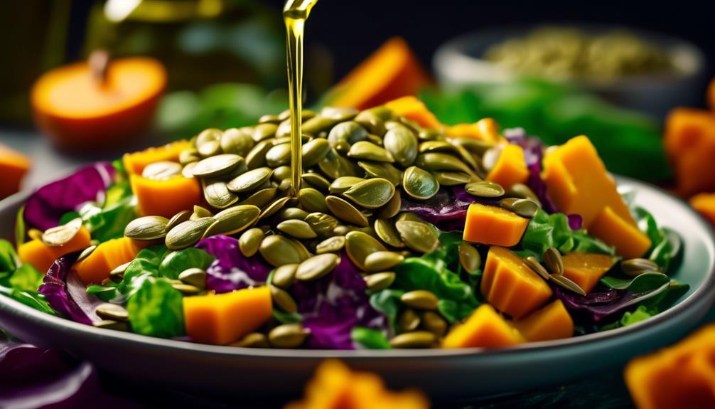 cold pressed pumpkin seed oil