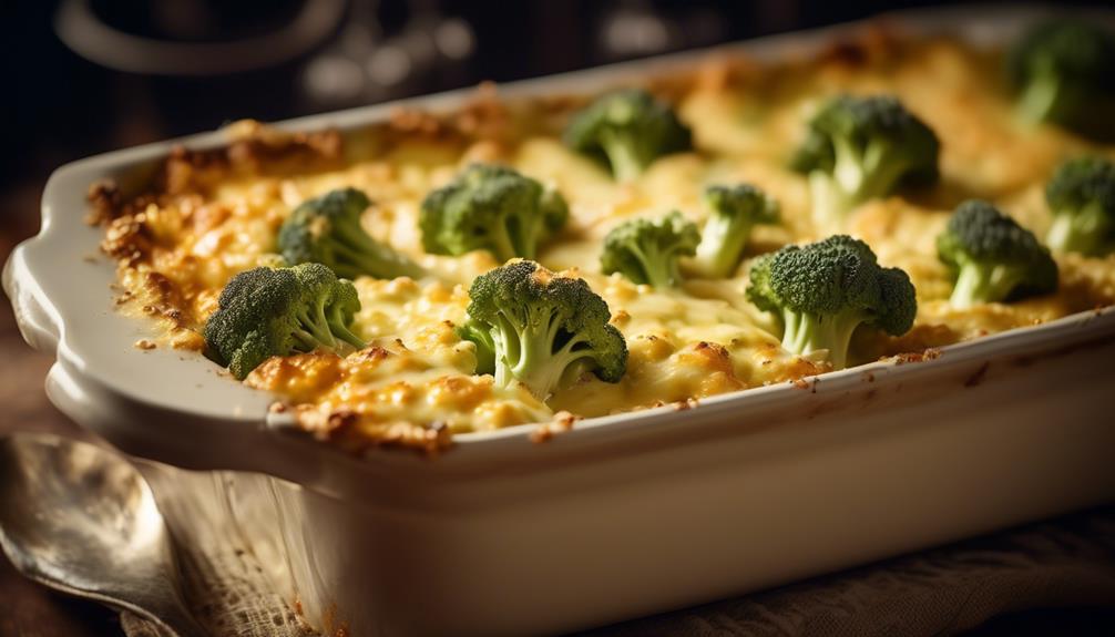 comforting broccoli and cheese