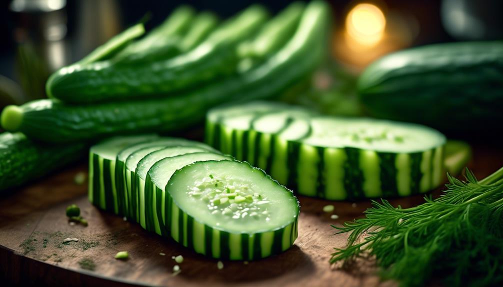 cool and tangy cucumber dressing