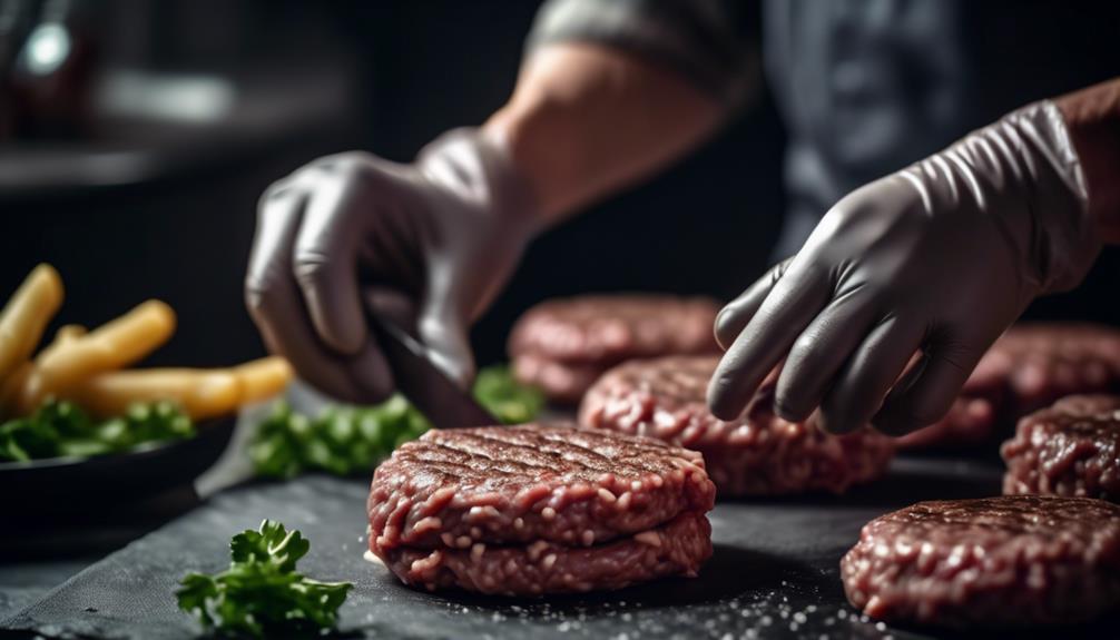 crafting perfect burger patties