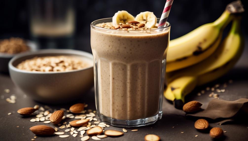 creamy almond butter smoothie