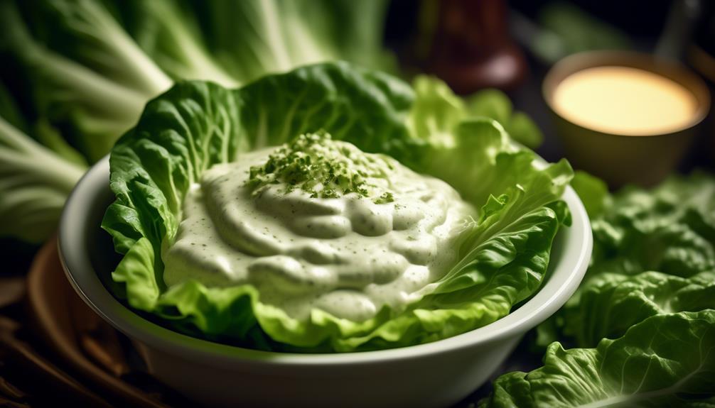 creamy and indulgent caesar dressing