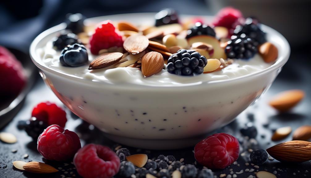 creamy and protein rich yogurt