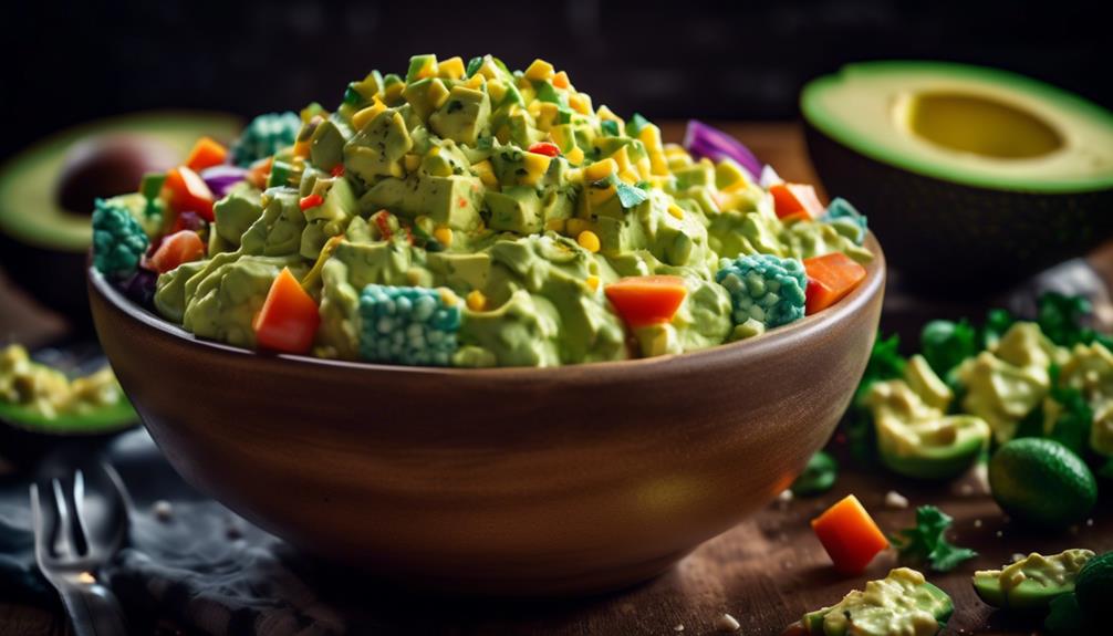 creamy avocado egg salad