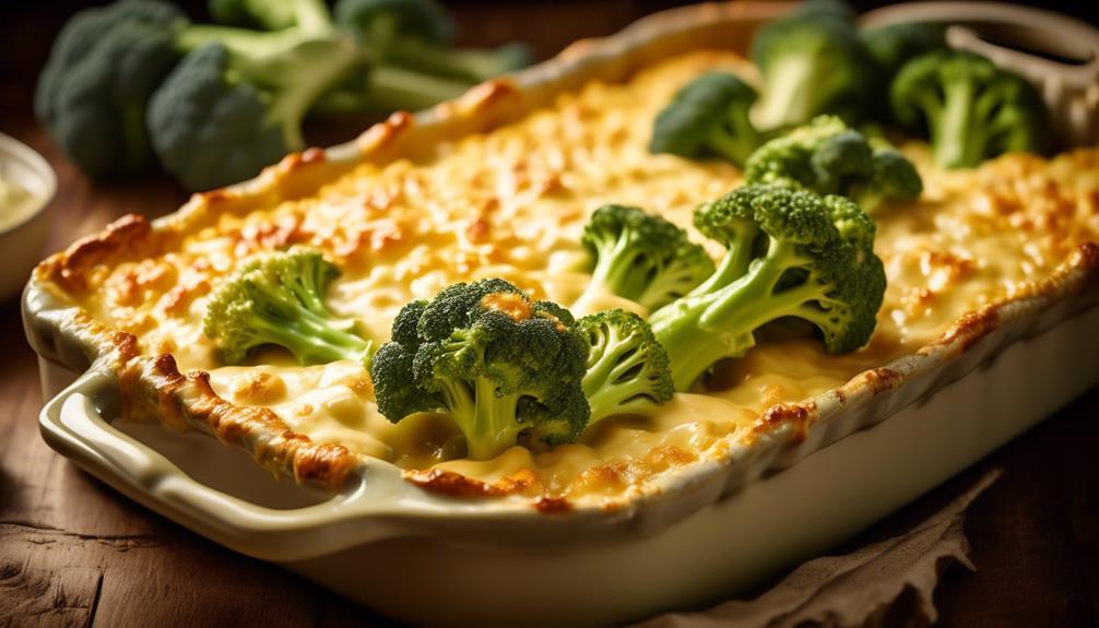 creamy broccoli and cheese