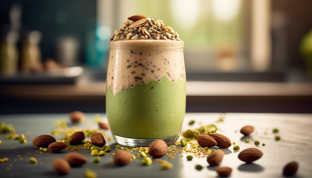 creamy nut and seed smoothie