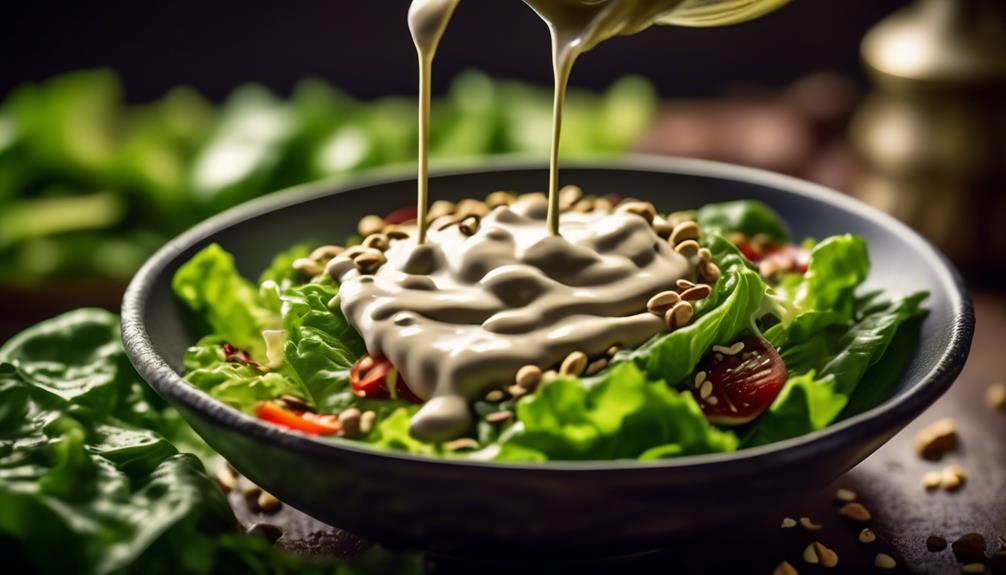 creamy sesame seed dressing