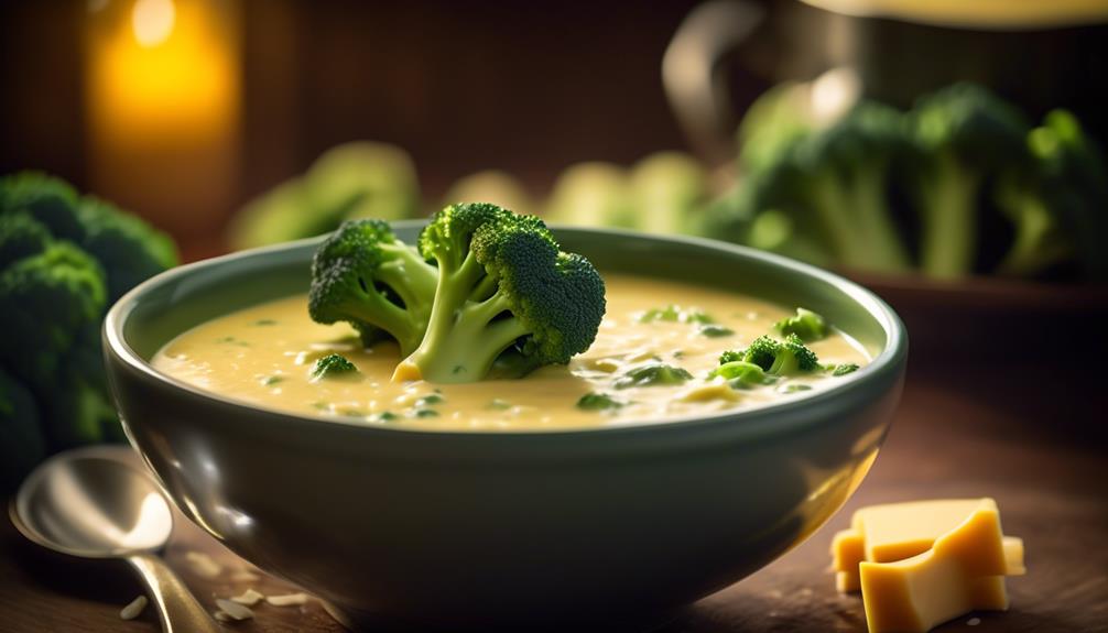 creamy soup with vegetables