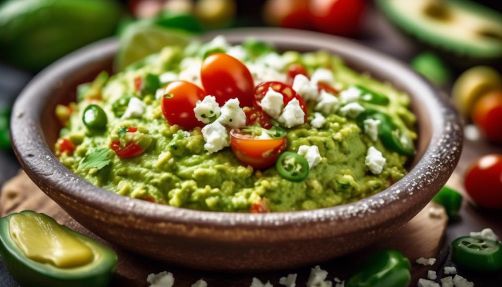 creative guacamole recipe variation