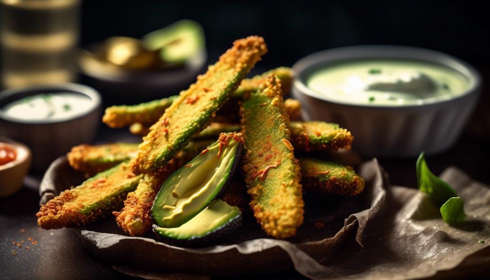 crispy and flavorful avocado