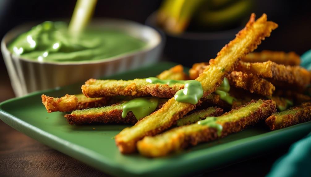 crispy baked zucchini sticks