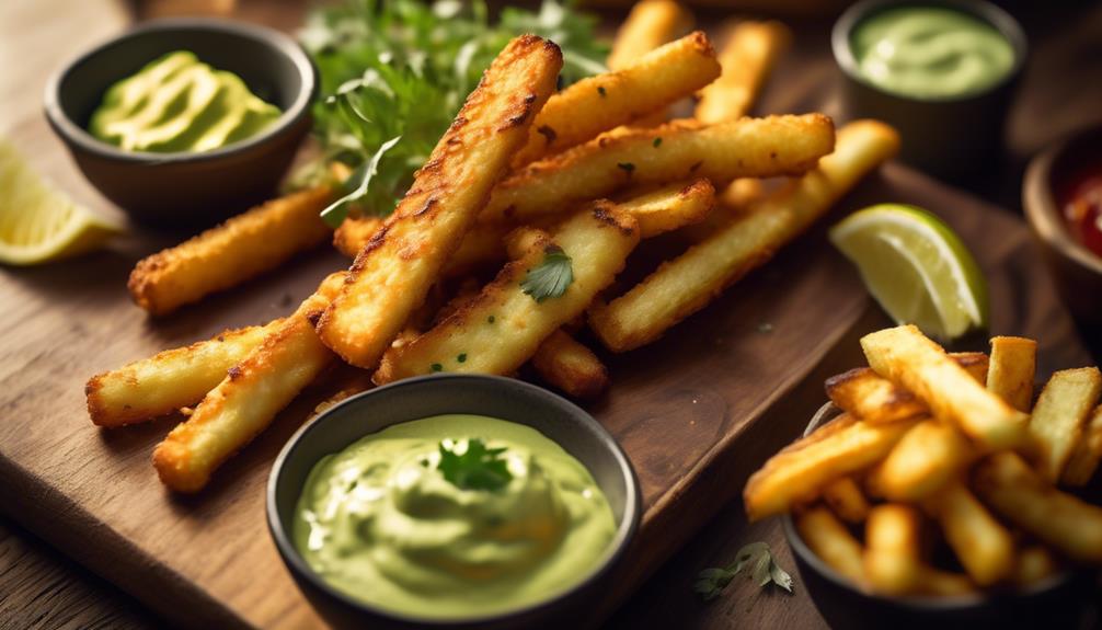 crispy halloumi fries recipe