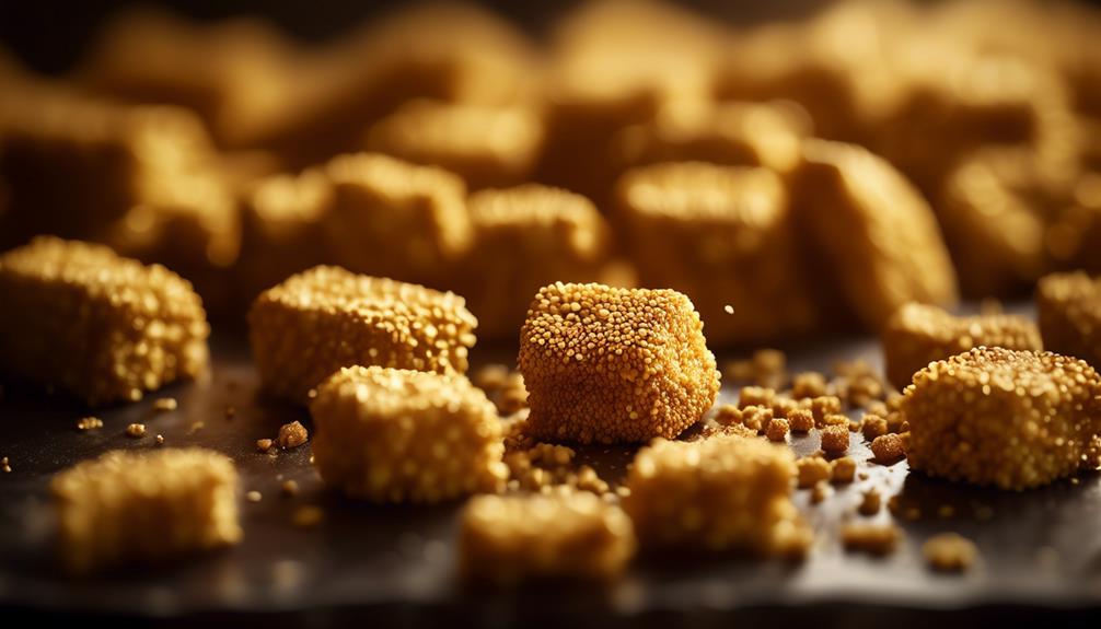 crispy tofu with sesame