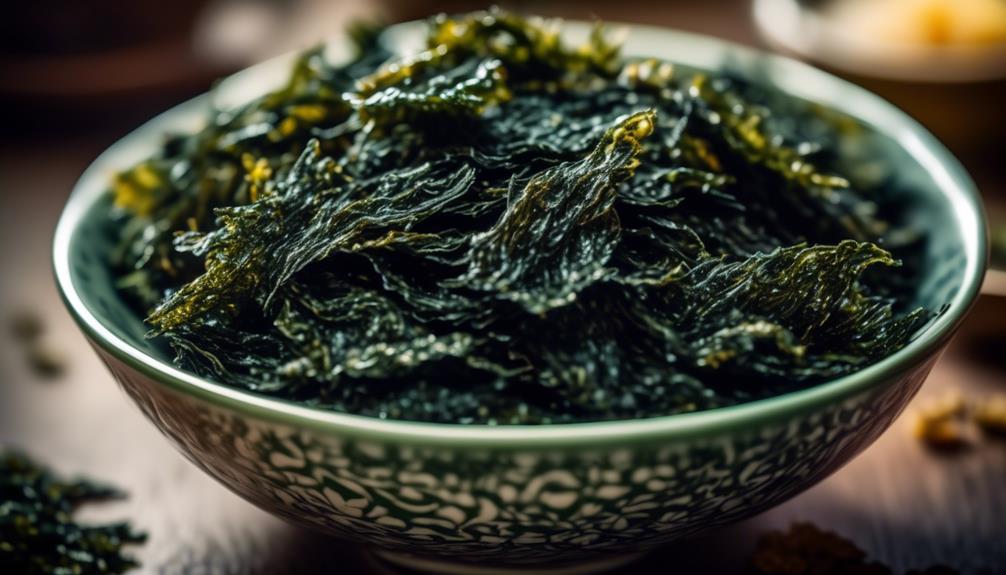 crunchy savory seaweed snacks