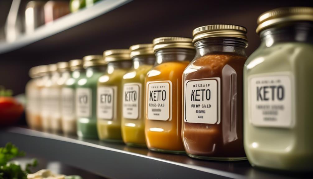 dairy free keto dressing storage