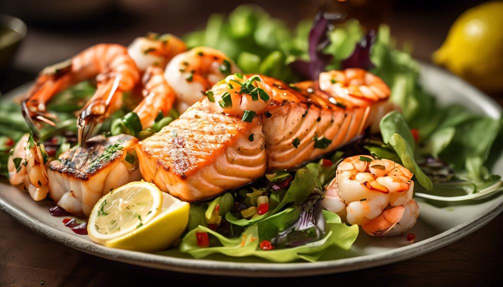 dairy free keto seafood options