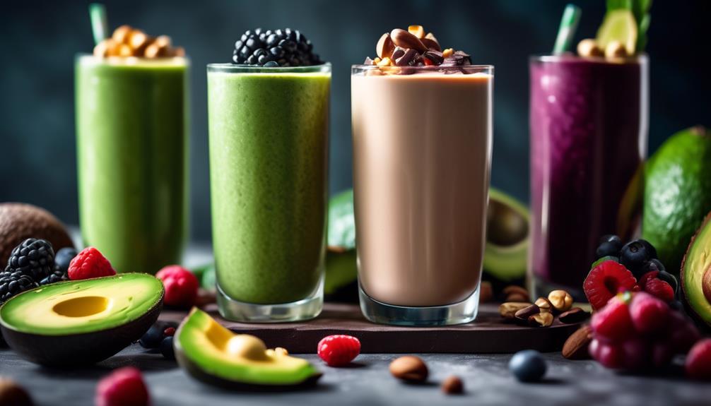 dairy free keto smoothie recipes