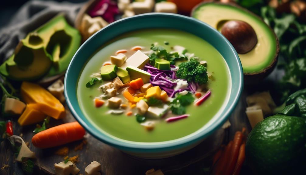 dairy free keto soup nutrients