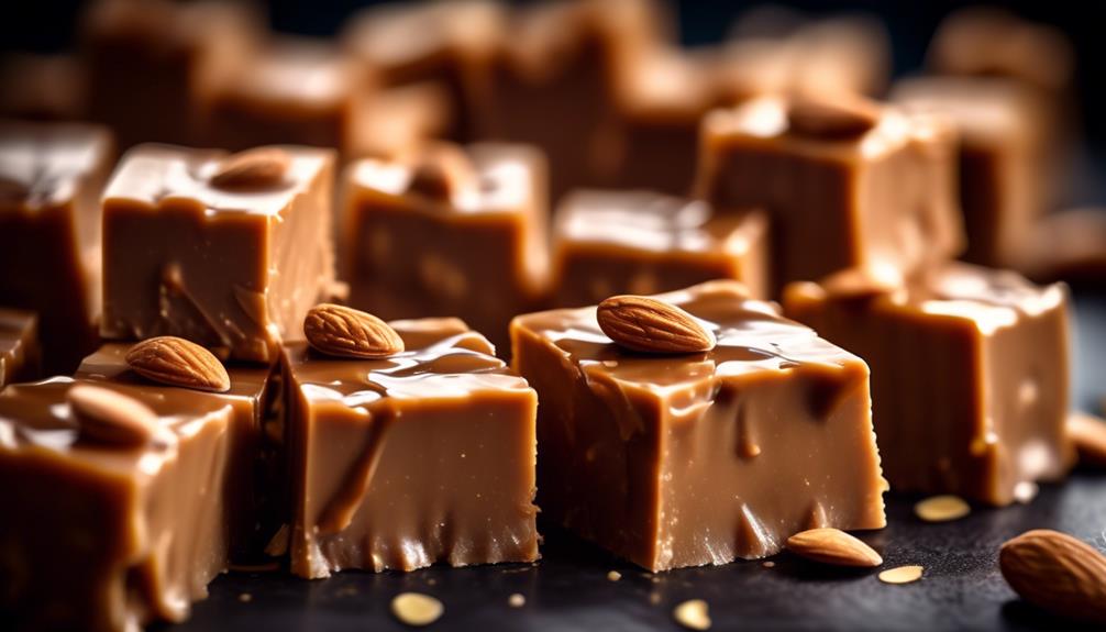 decadent almond butter fudge