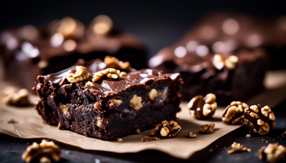 decadent and indulgent brownies