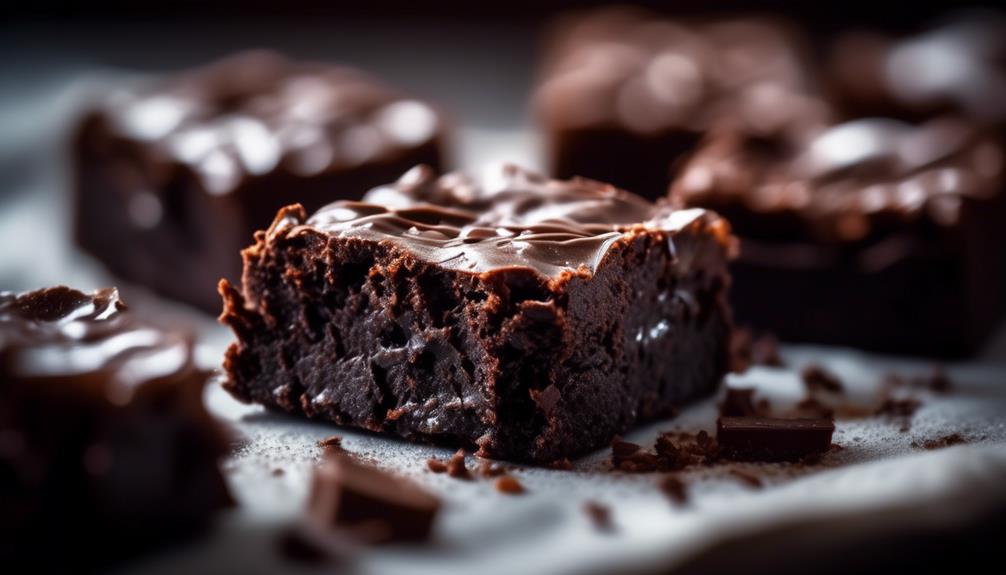 decadent brownies with coconut oil