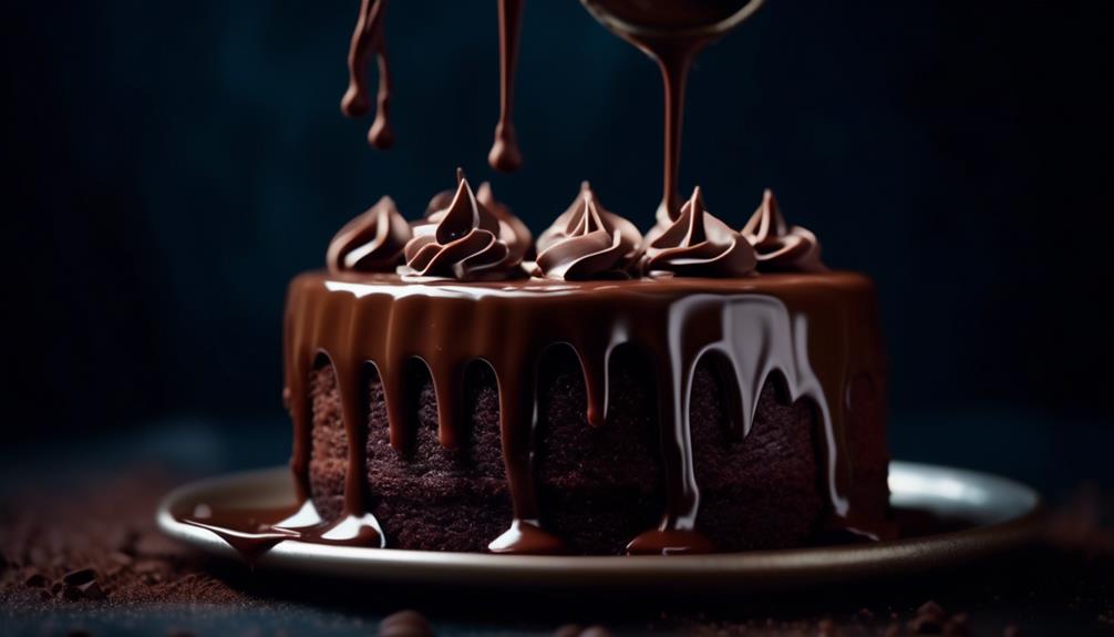 decadent chocolate dessert topping