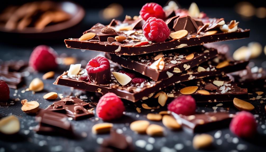 decadent homemade chocolate bark