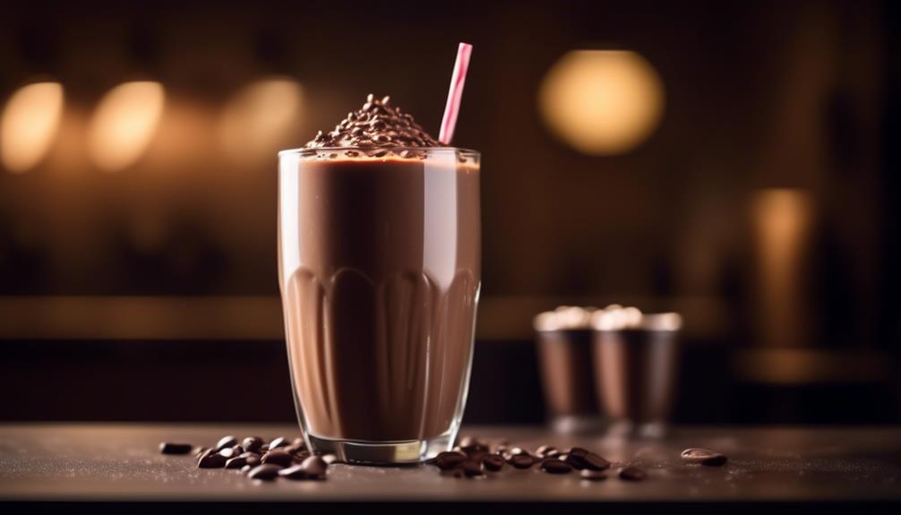 decadent low carb coffee shake