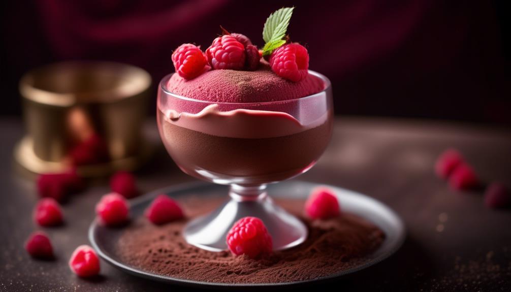 decadent raspberry chocolate delight