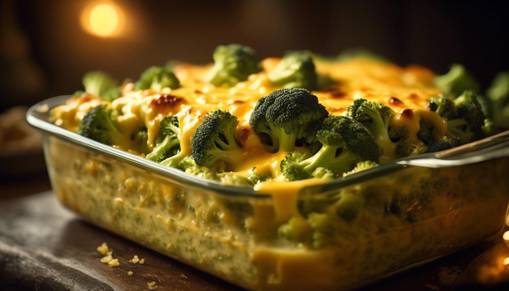 delicious and cheesy broccoli