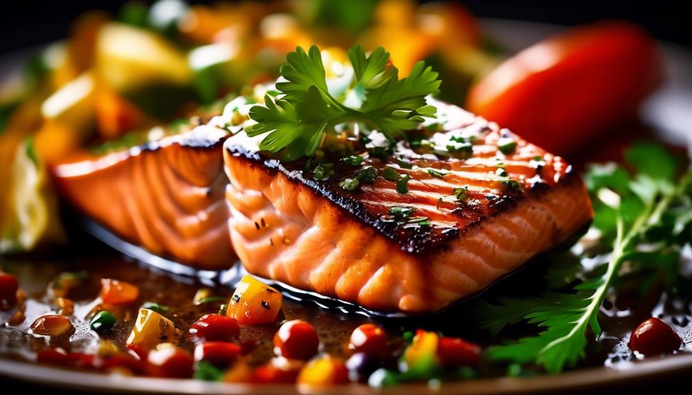 delicious and flavorful baked salmon