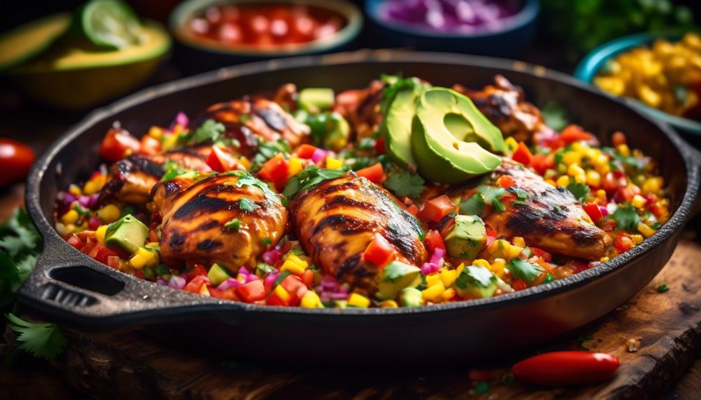 delicious and flavorful mexican chicken